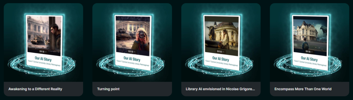NFT Collection: Our AI Story by Central University Library “Carol I” Source: ICI D|Services 