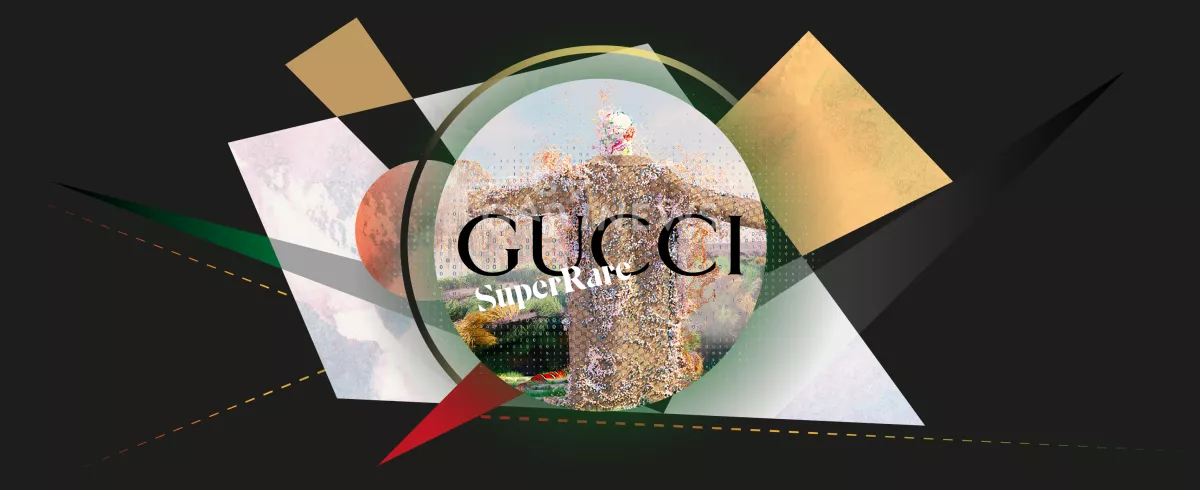 Photo - NFT in fashion: Gucci presents the Vault Art Space on SuperRare