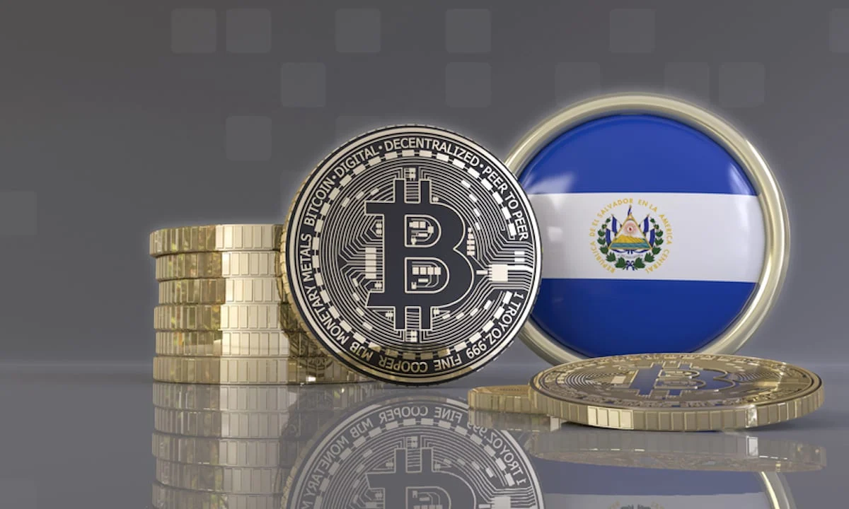 Bitcoin and El Salvador flag. Source - Minfin.ua