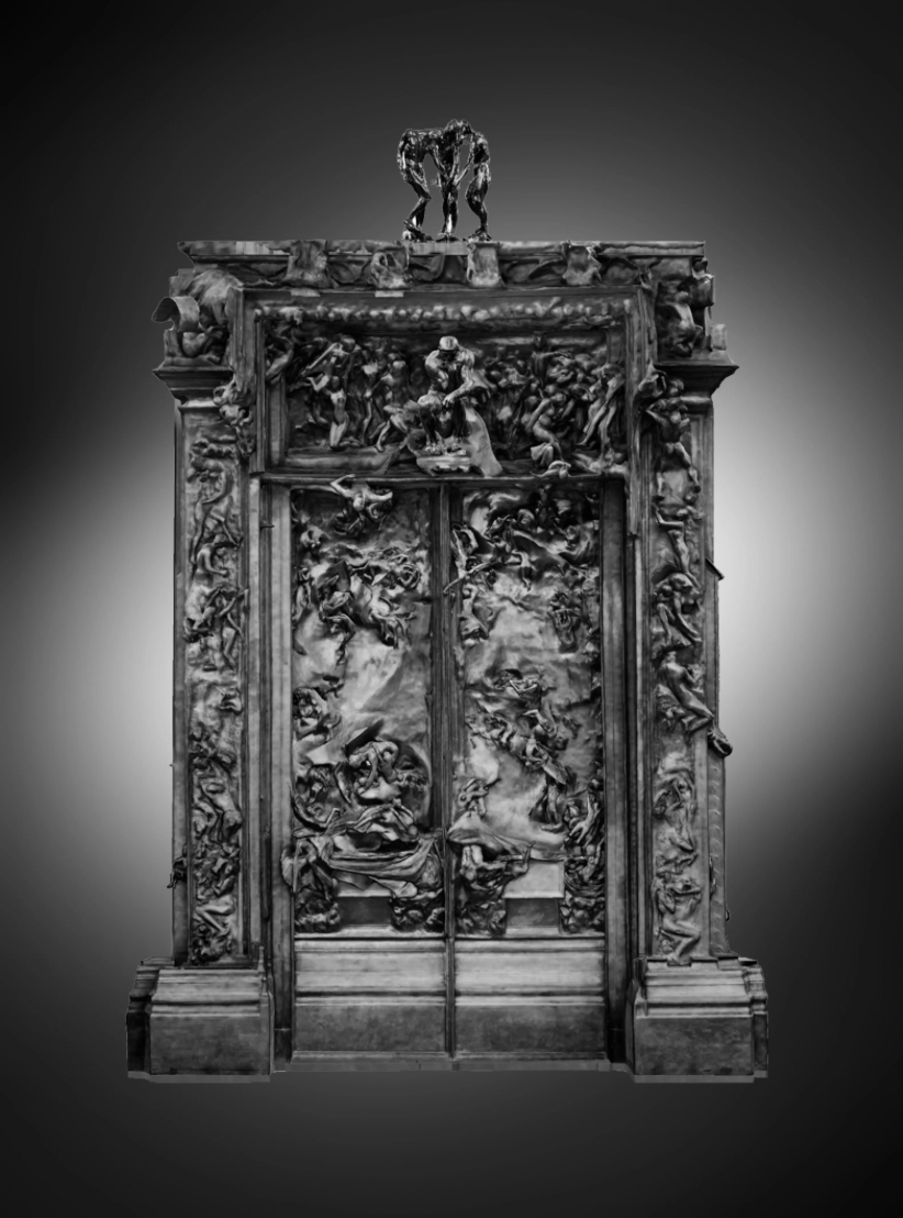 Auguste Rodin’s Gates of Hell. Source: ElmonX