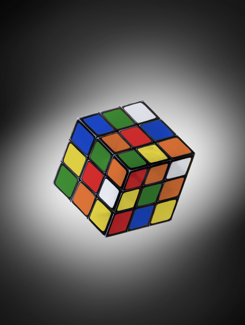 Rubik’s Cube.  Source: ElmonX