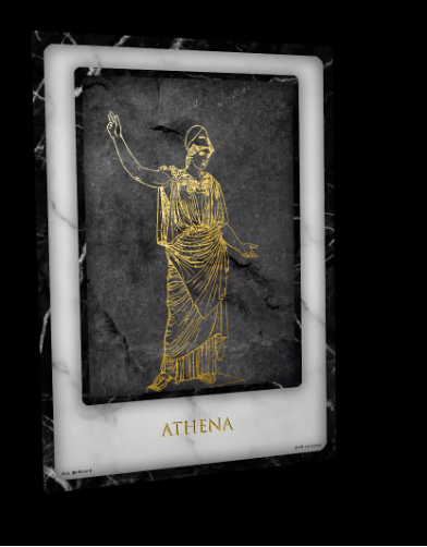 Athena NFT card. Source: OpenSea