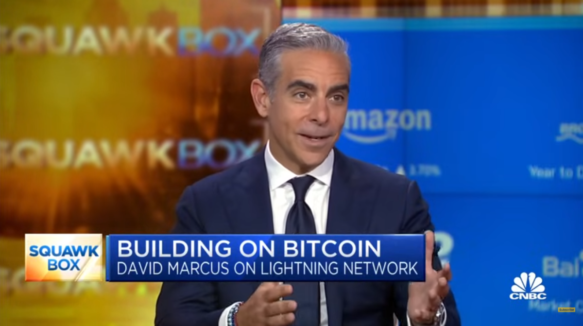 David Marcus: Transforming our understanding of BTC. Source: Youtube