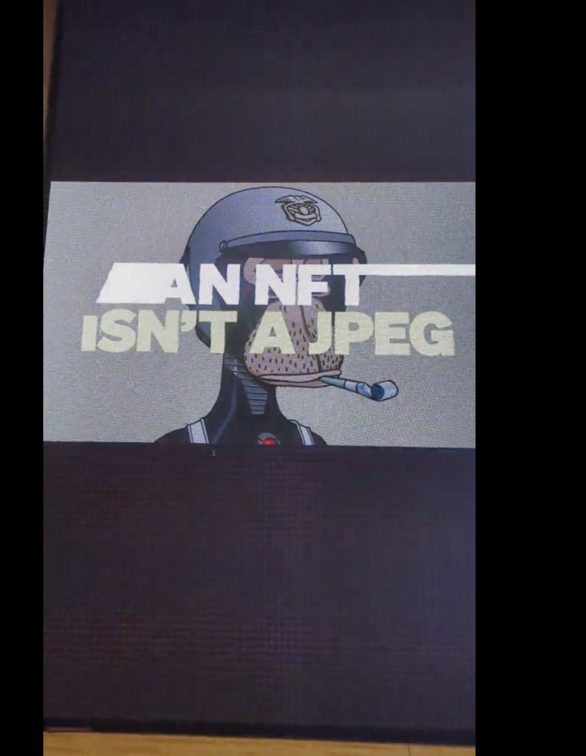 Видеоролик об NFT. Источник: страница Алегре в X (Twitter)