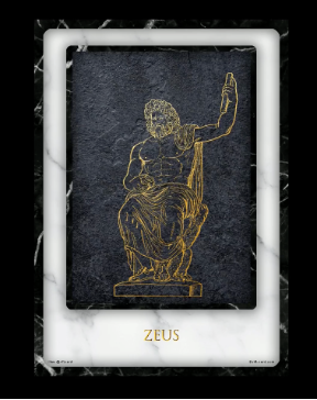 Zeus NFT card. Source: OpenSea