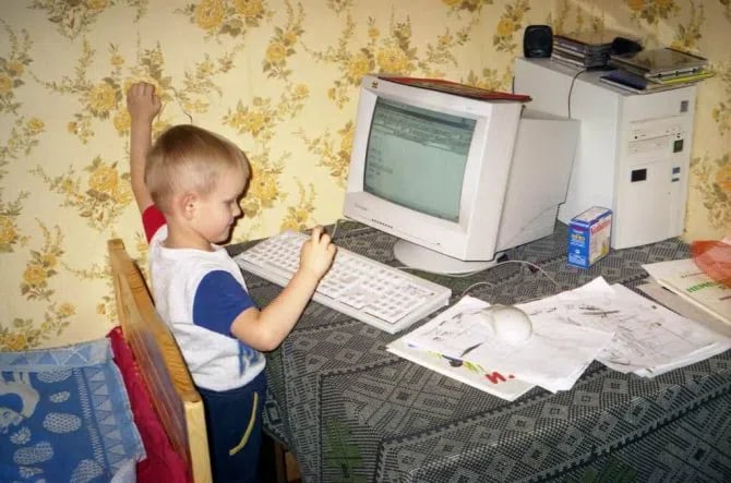 Vitalik Buterin as a kid. Source: beincrypto